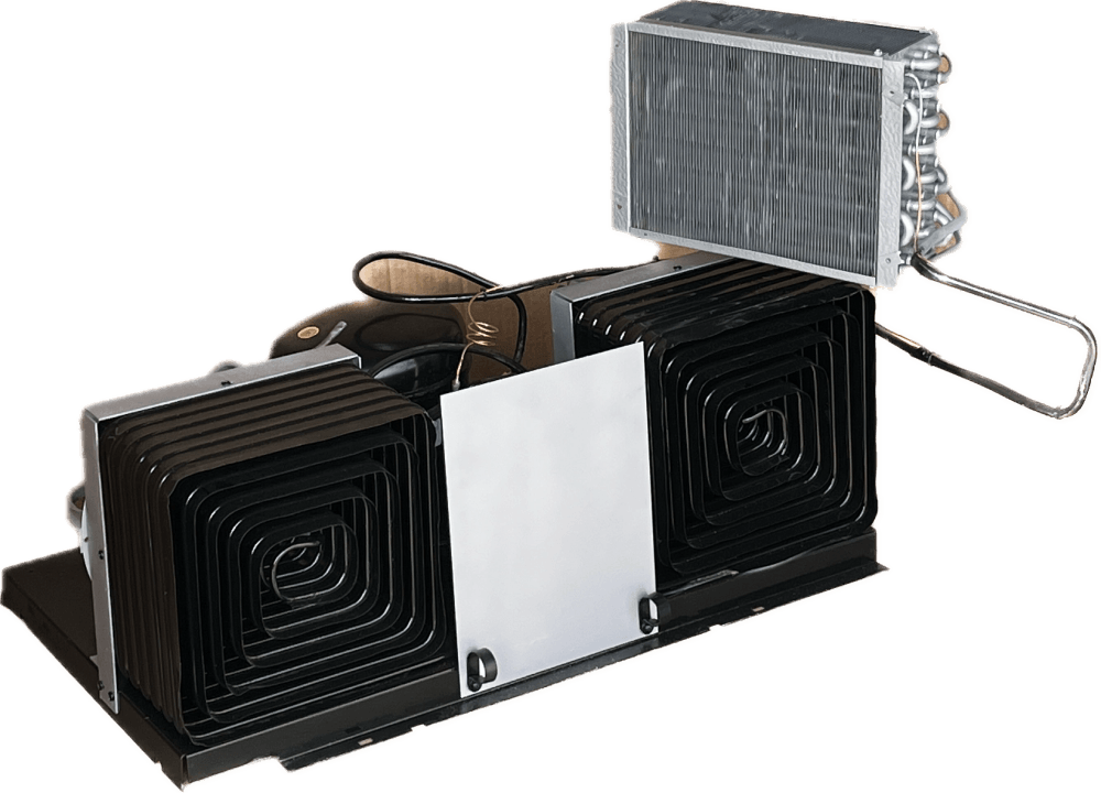Dixie Narco 2145, 5591 Bottle Drop Dual Condenser Refrigeration Unit 1600