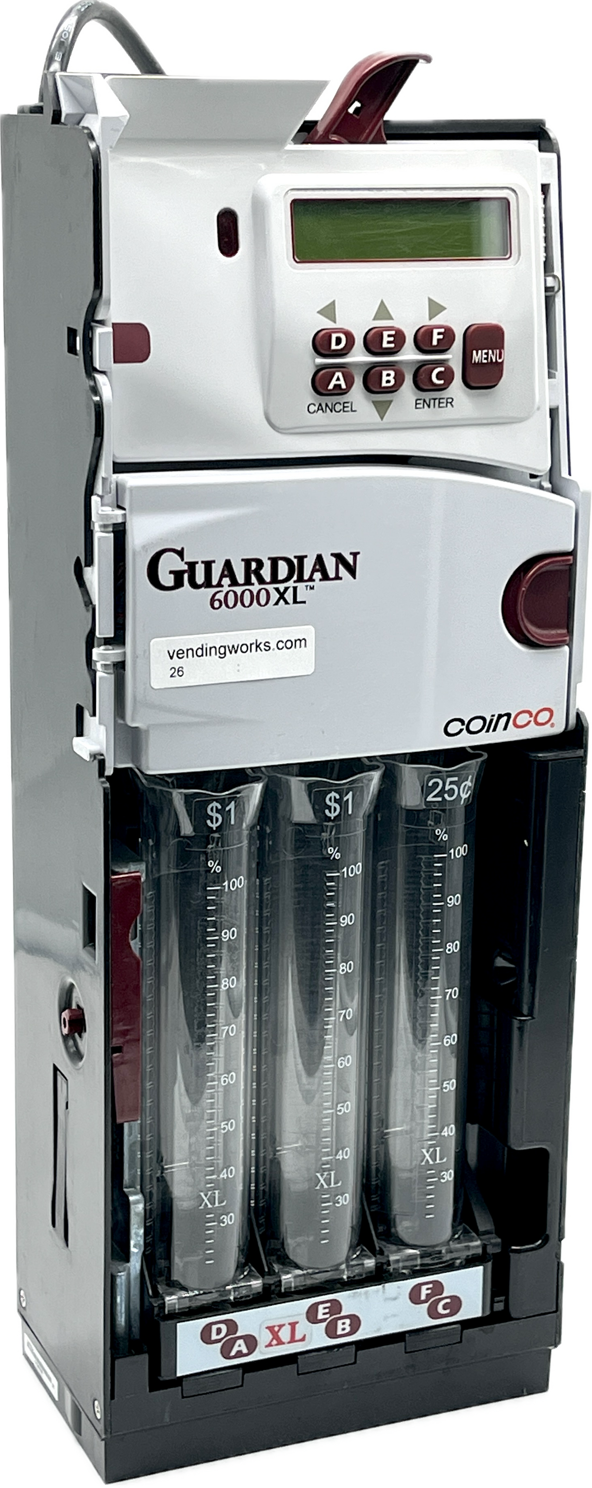 Coinco Guardian G6XUS 6000-XL MDB Coin Changer Acceptor (Refurbished)