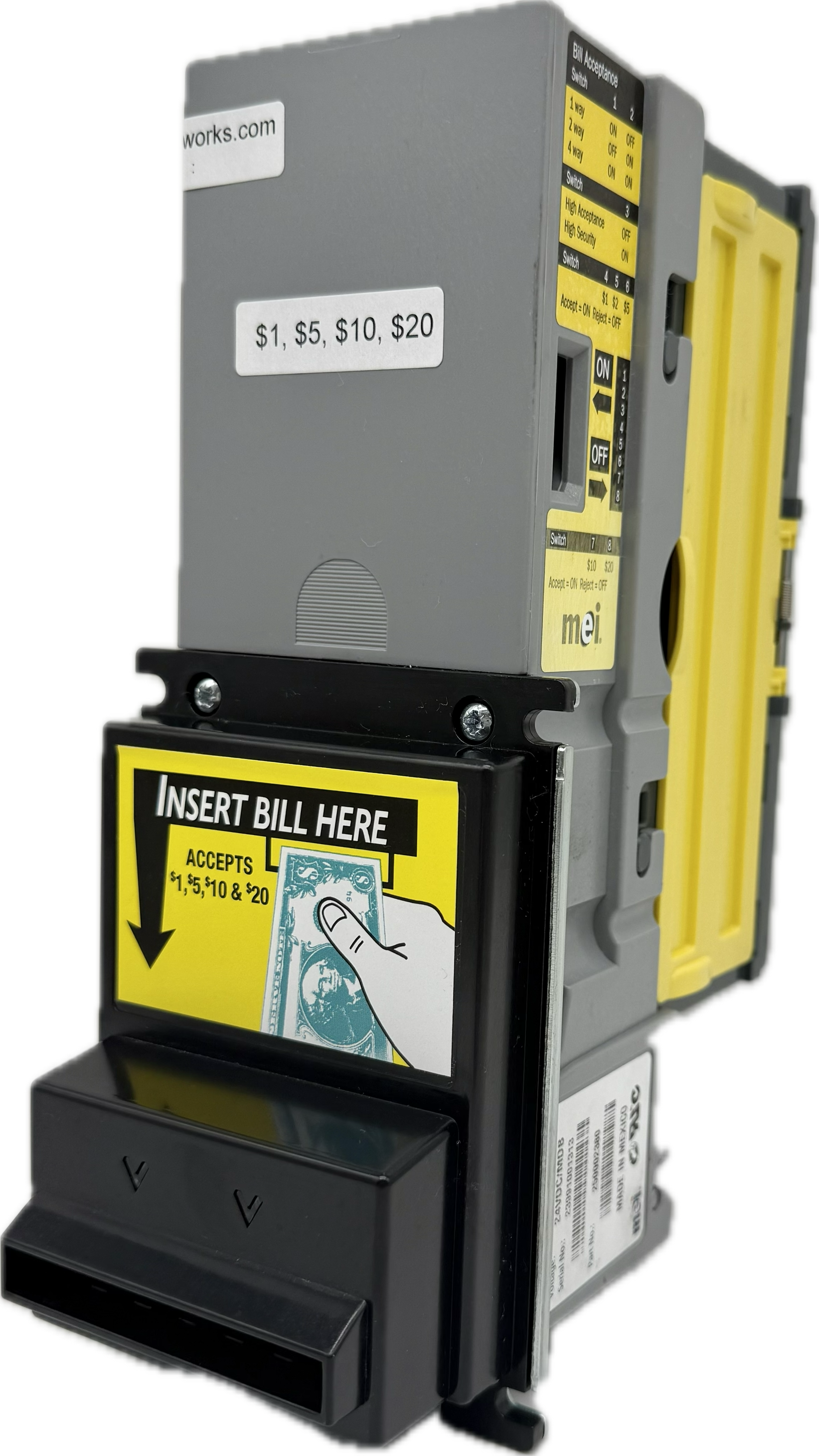 MEI VN 2712 Bill Validator Acceptor (Refurbished)