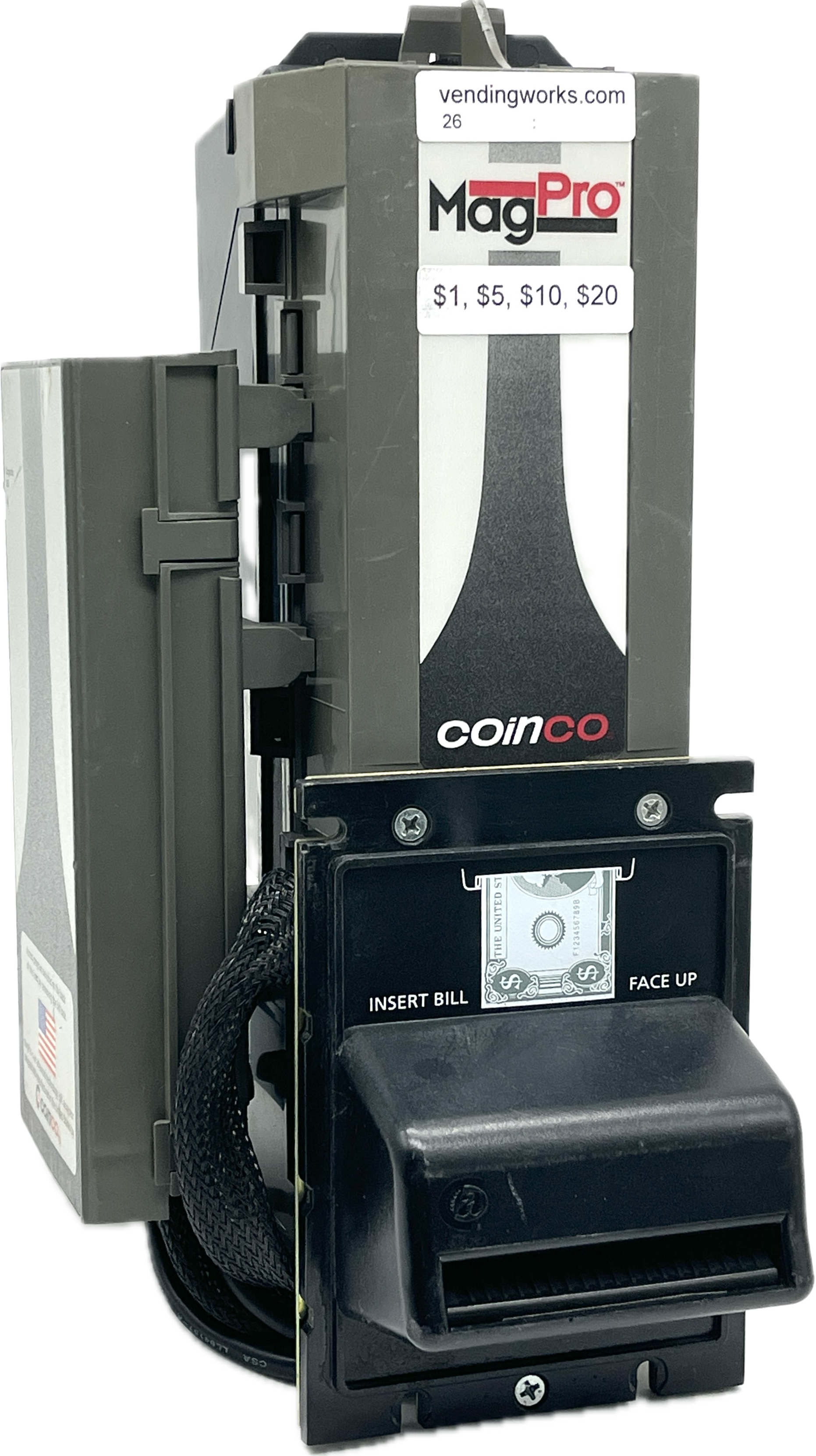 Coinco Mag Pro Bill Validator Acceptor MAG50B (Refurbished)