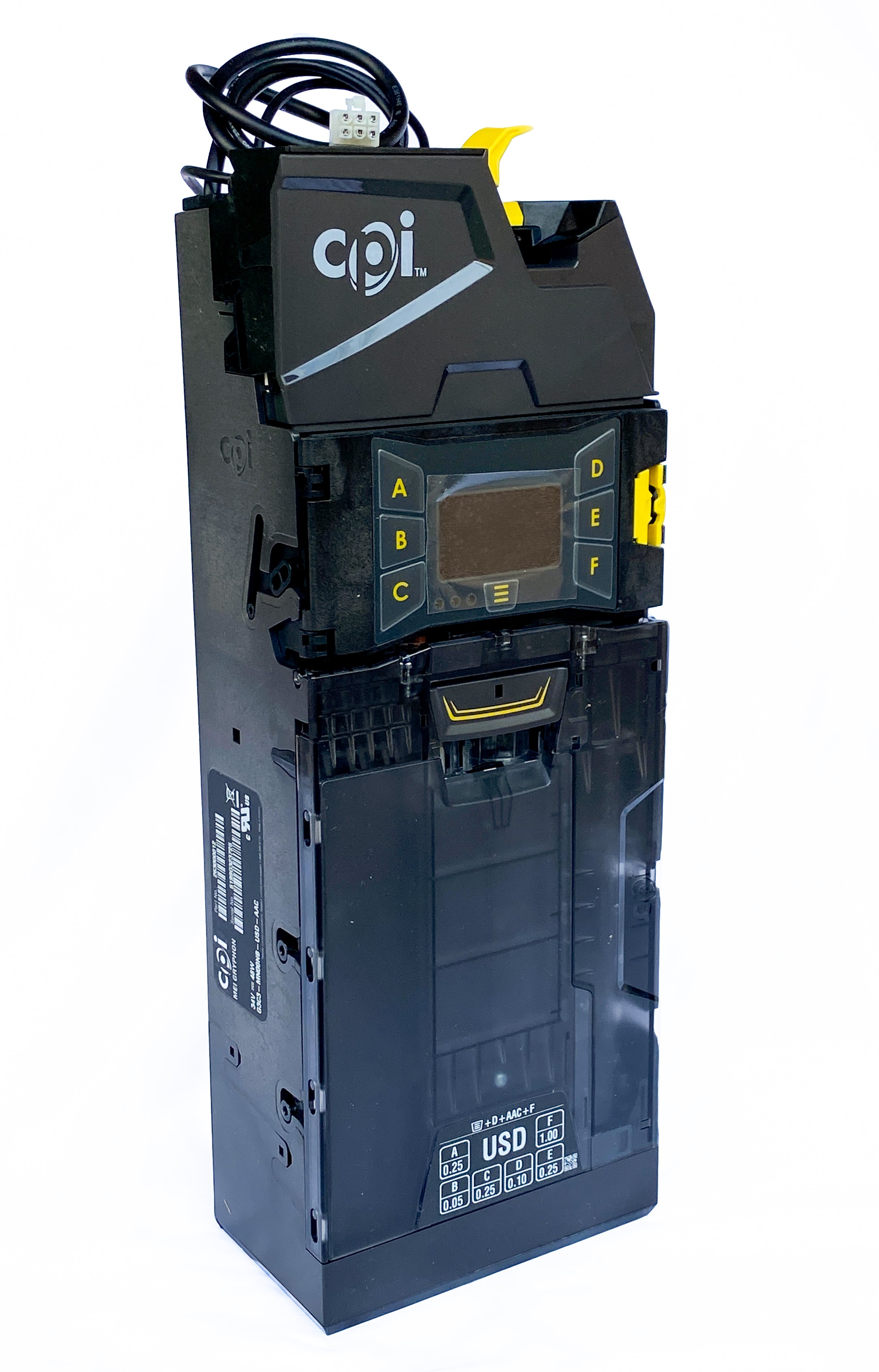 CPI / MEI G3C3 Gryphon 6 Tube Coin Changer (Refurbished)