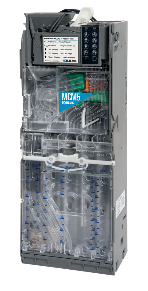 Conlux MCM5 Coin Changer Acceptor (Refurbished)