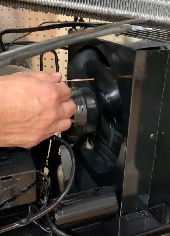 How to fix a bent fan blade
