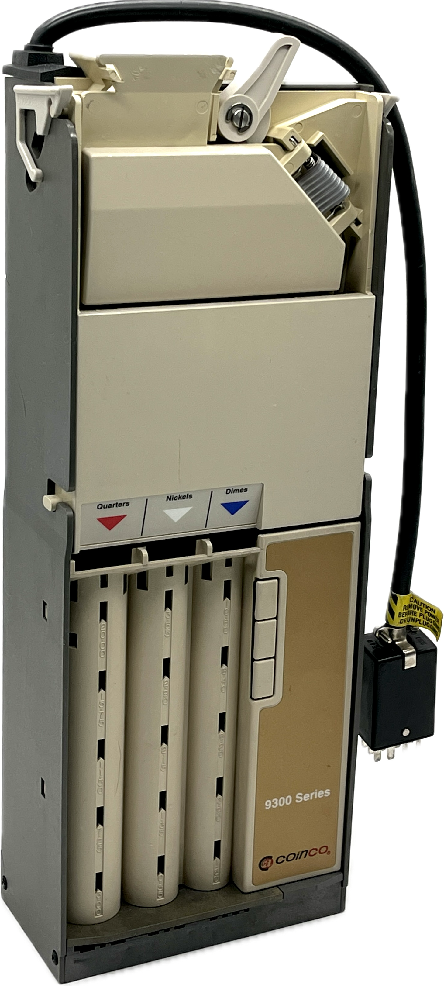 Coinco 9300L Logic Coin Changer Acceptor - 115 volt - 12 pin