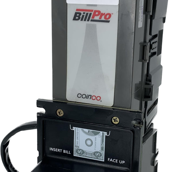 Refurbished Coinco MAG Pro Bill Acceptor – MAG50B/30B – MDB Or 110V – Accepts 1/5/10/20 Bills