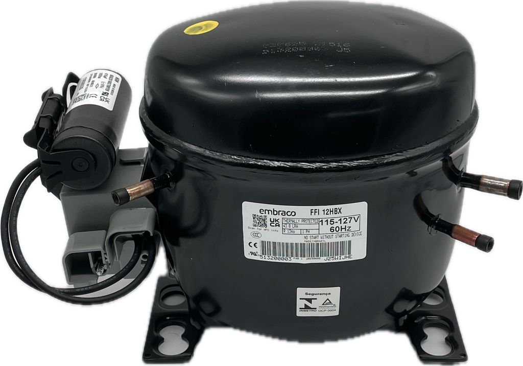 Embarce Variable Speed Compressor R134 1/3 HP Embraco Refrigeration Compressor R-134 FFI12HBX