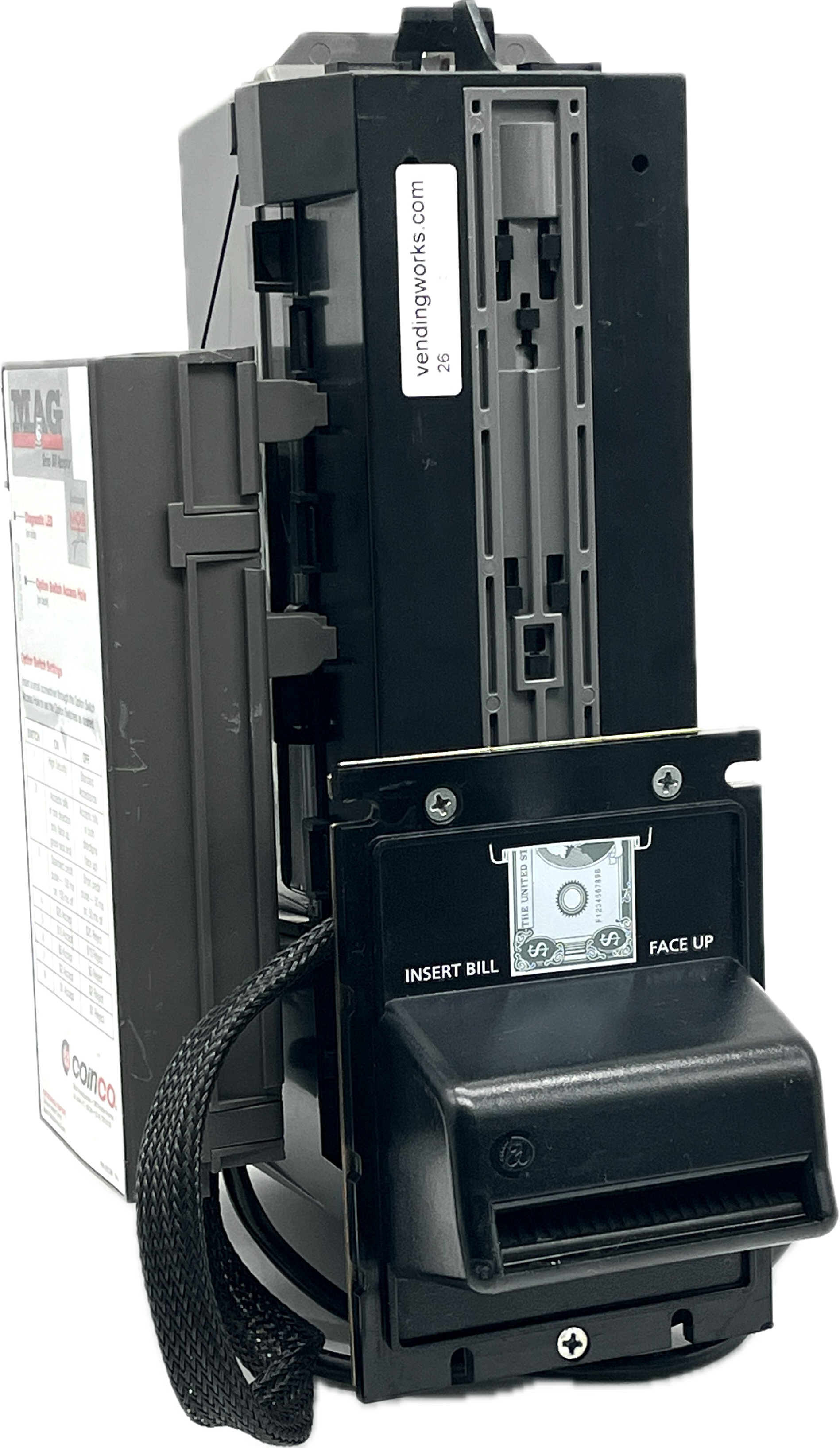 Coinco MAG30B MAG50B Bill Validator Acceptor (Refurbished)