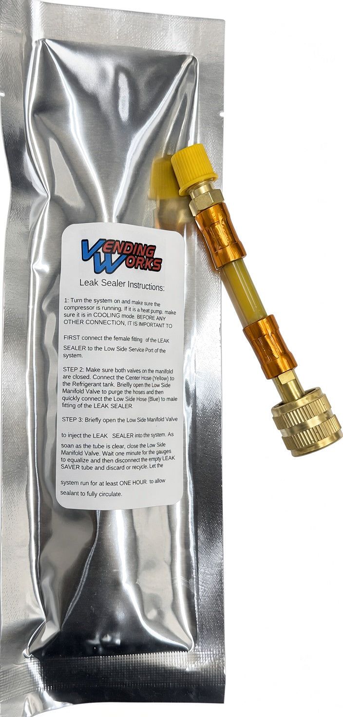 Refrigeration Leak Seler for Small Systems